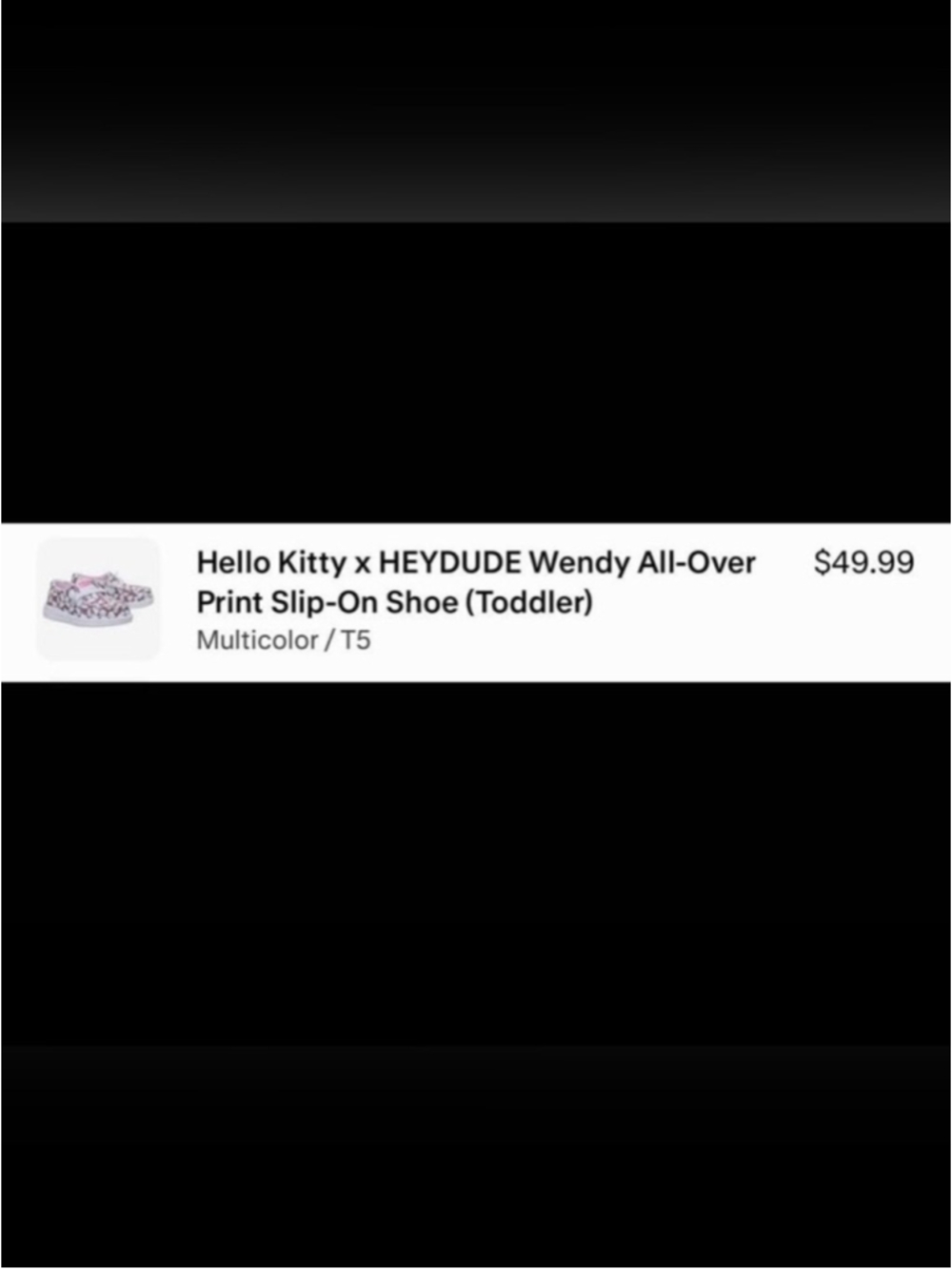 Hello Kitty Hey Dude Shoes - Picture 9 of 9